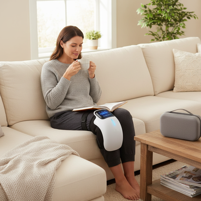 Rechargeable Knee Massage Machine, Portable Electric Knee Massager, 1 Piece